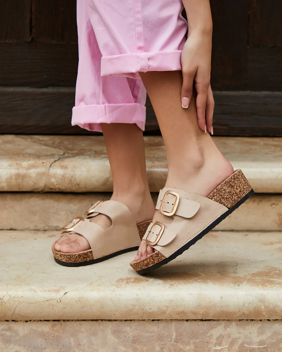 SANDALE BRIA BEIGE