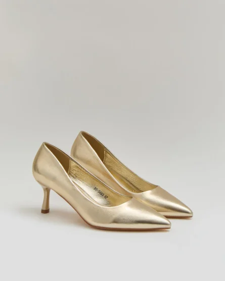 CHAUSSEURE A TALON DORE – Image 2